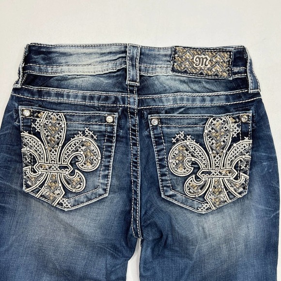 Miss Me Standard Skinny Stretch Jeans NWT Size 25 - Picture 6 of 12